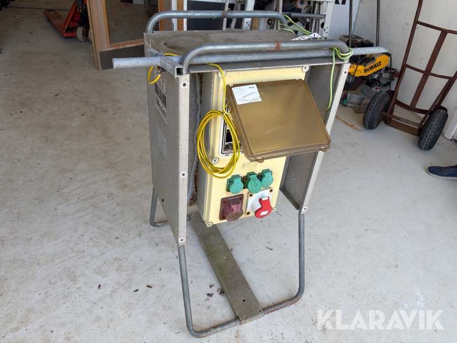 Byggestrømstavle Wexim WT 40