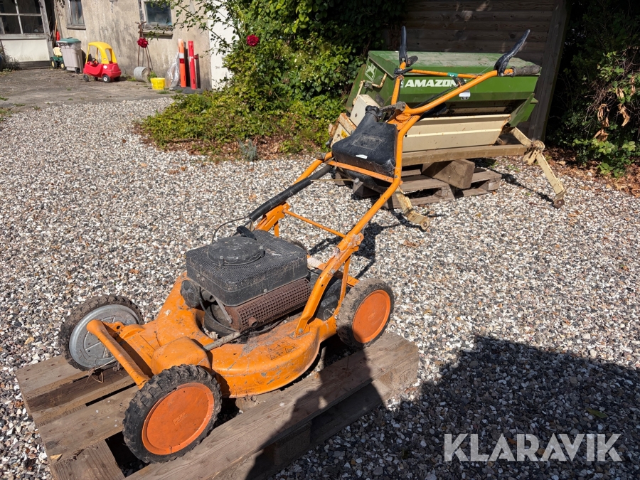 Græsslåmaskine As motor Allrad 4 wd højgræsklipper.
