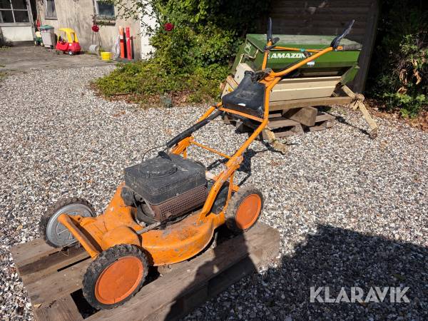 Græsslåmaskine As motor Allrad 4 wd højgræsklipper.