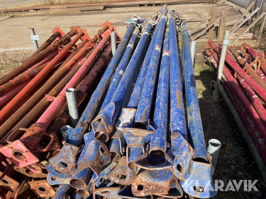 Elementstøtter ca 45 styk