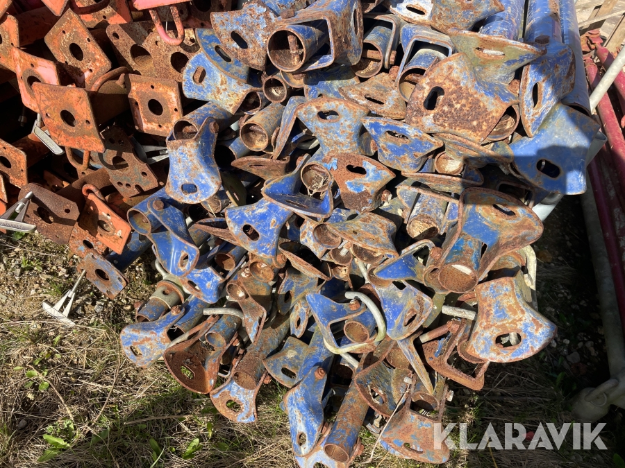 Elementstøtter ca 45 styk