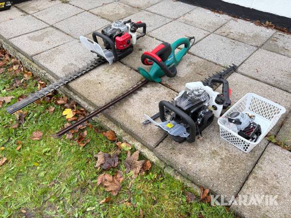 Hækkeklippere Scheppach & Bosch HTH250/240P & AHS 6000 PRO-T - 3 styk