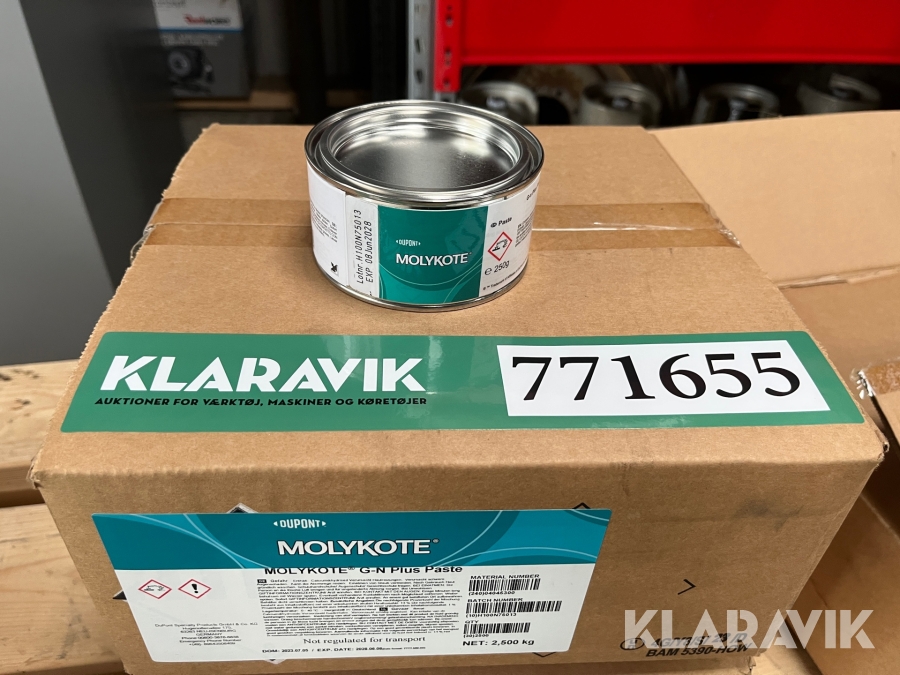 Smørremiddel Molykote G-N plus Paste 1 kasse (10bøtter)