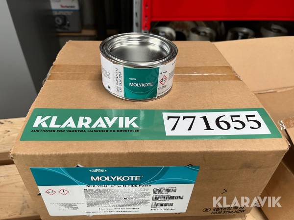 Smørremiddel Molykote G-N plus Paste 1 kasse (10bøtter)