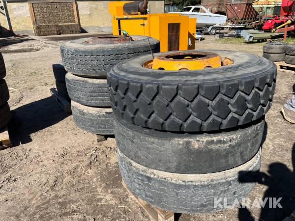 Dæk Michelin /fulda 6 styk