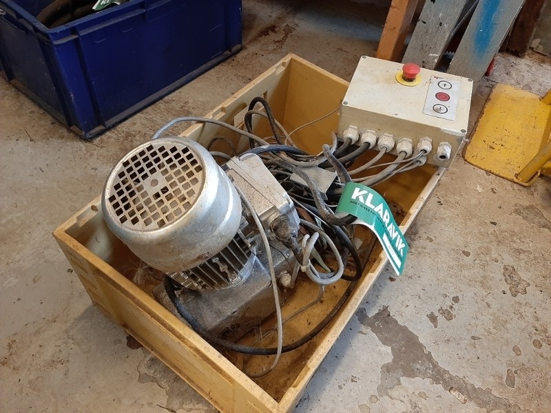 Port styring med motor.