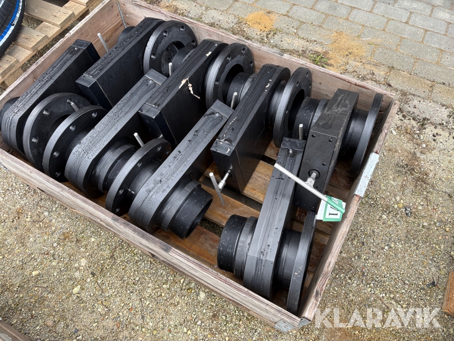 Skydeventiler 8 styk Riawatech RVL