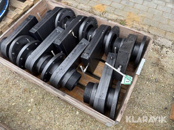 Skydeventiler 8 styk Riawatech RVL