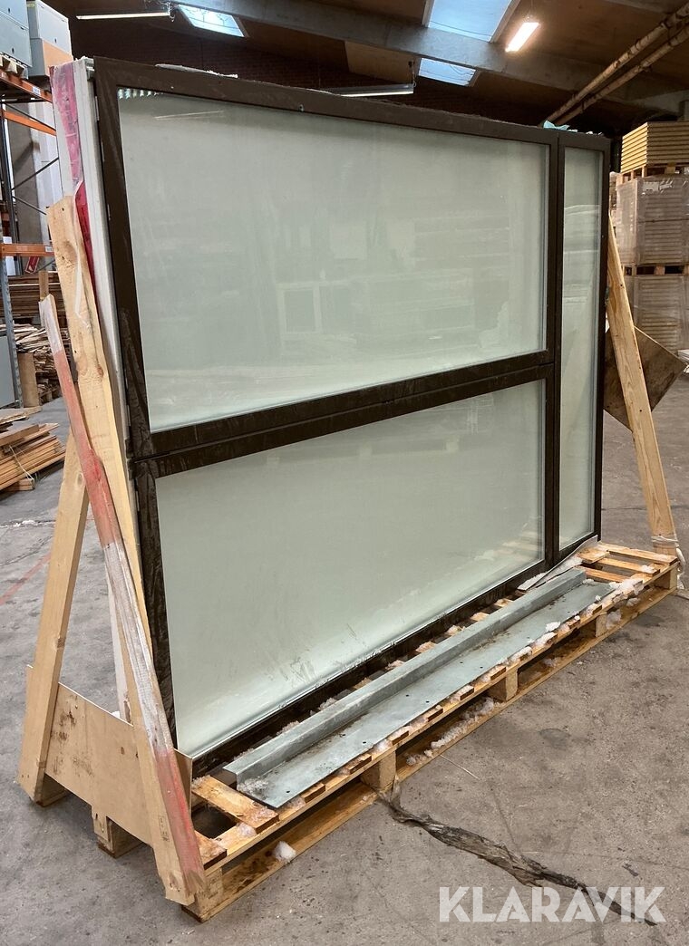 Matteret Velfac facadeparti - kan ikke åbnes