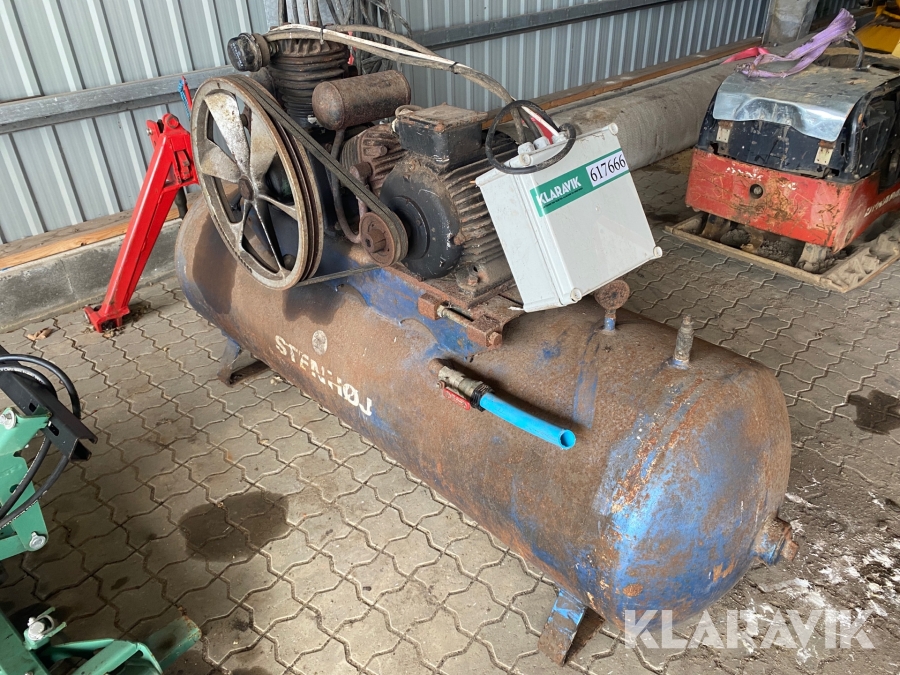 Kompressorer Stenhøj 3 cylinderet, 500L