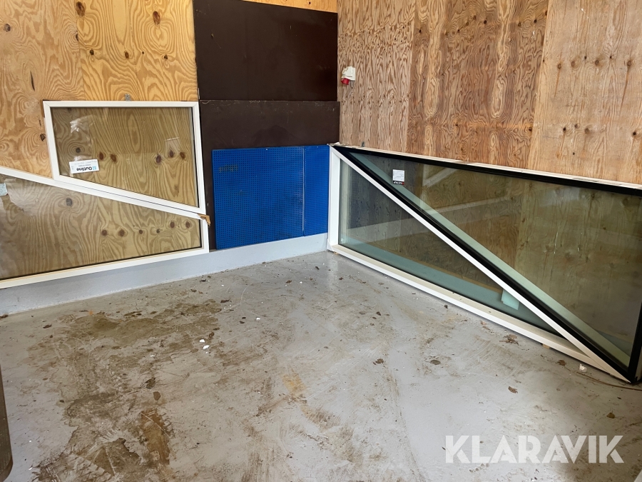 Vinduer Træ/alu 4 styk