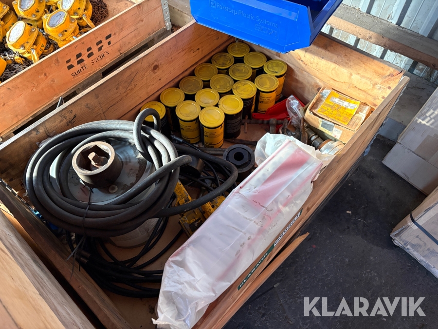 Hydraulisk momentnøgle og industrysmørefedt