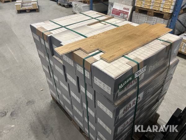 Trægulv Haro Strip Oak Classic 71m2