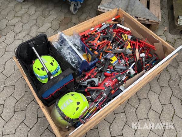 Assorteret værktøj - 1 palle
