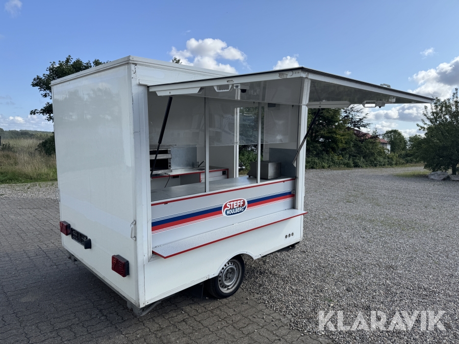 Pølsevogn med indhold Selandia Delux 250