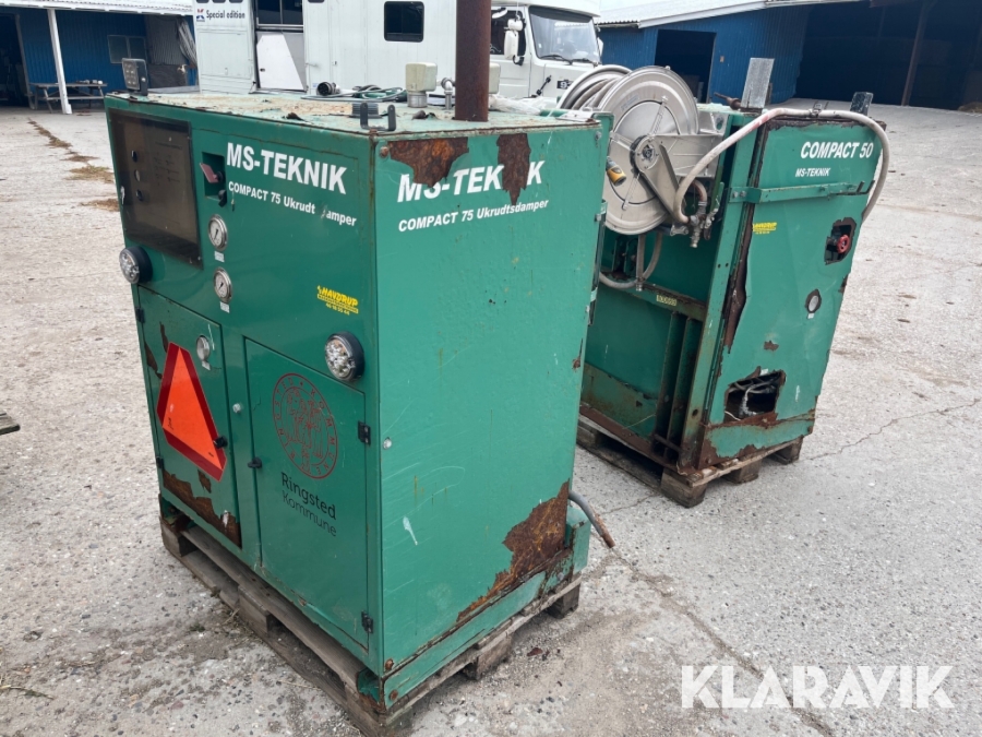 Ukrudtsdamper MS-Teknik Compact 75/50 2 styk