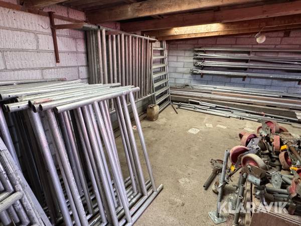 Rullestillads Jumbo blandet stillads lot