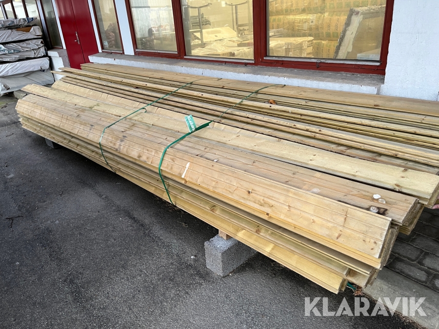 Beklædnings brædder Gran 6” 220 styk