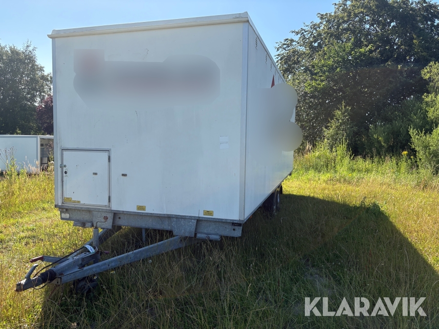 Letvogn Scanvogn 7300-2000 med toilet og bad