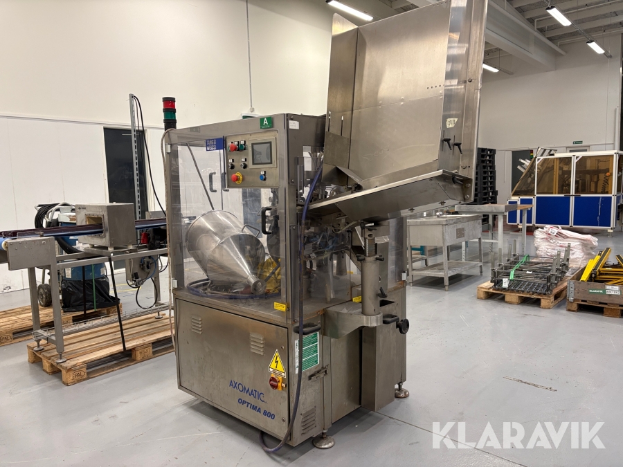 Fylde- og Pakkemaskine Axomatic Optima 800