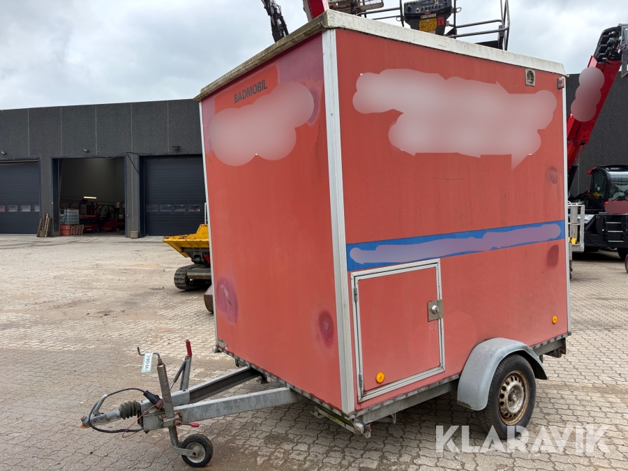 Badmobil Scanvogn - 750kg