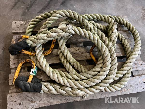 Træktov / elastiktov 2 styk