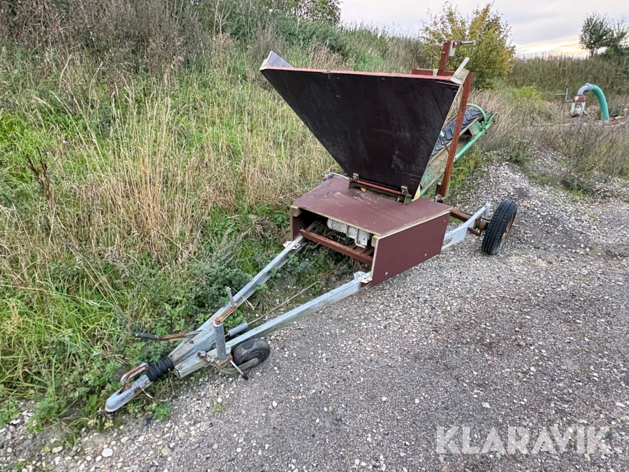 Transportbånd på trailer