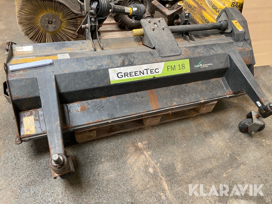 Slagleklipper GreenTec FM 18, Favrskov, Klaravik auktioner