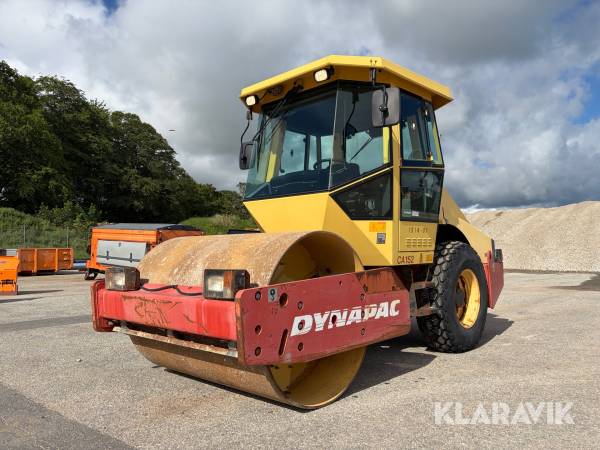 Valsetog Dynapac CA152 med vibrationsfunktion