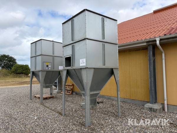 Fodersilo BM Silo Modulsilo galvaniseret 1 styk