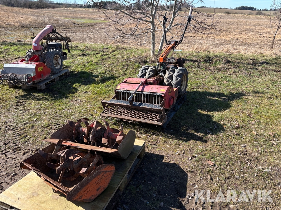 Stennedlægningsfræser Lipco, Jolly, Acme Motori UF80, ALM330WB