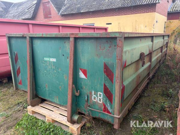 Åben container 20 fod