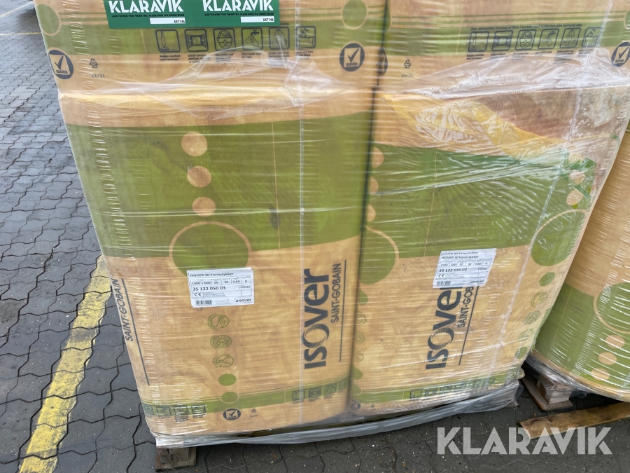 Isolering Isover 30 Formstykker 50mm