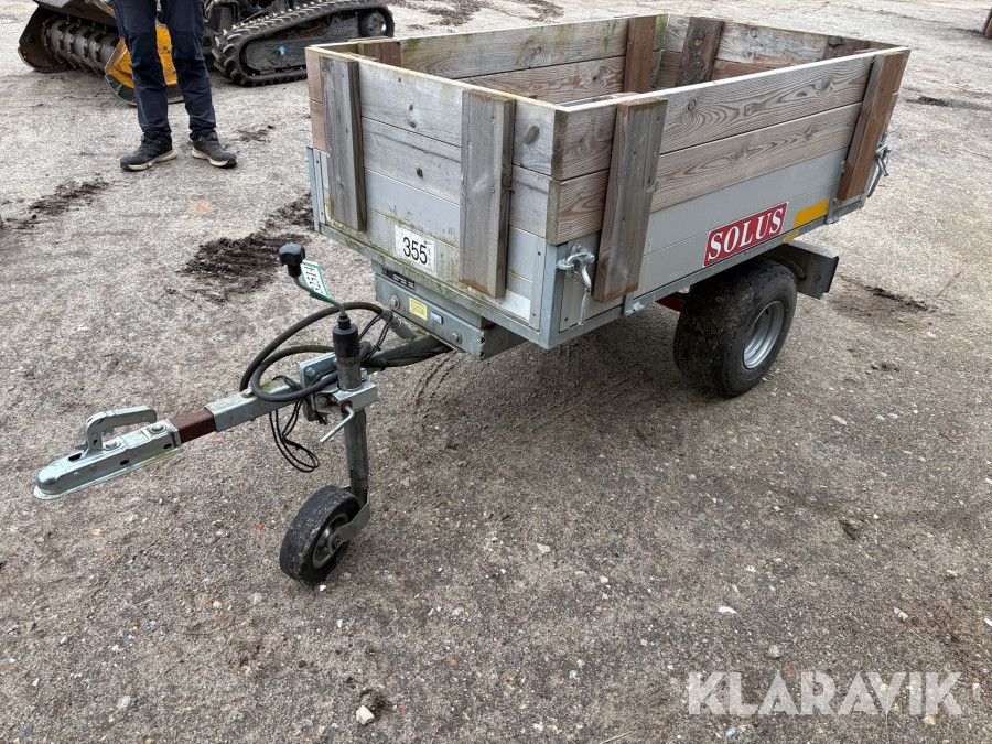 Hydraulisk tipvogn Solus