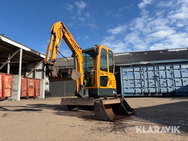 Gravemaskine Hyundai 16.9 med skovlpakke