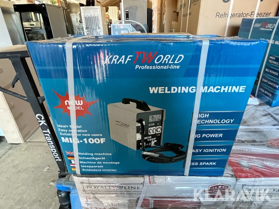 Svejsemaskine KraftWorld MIG-100F