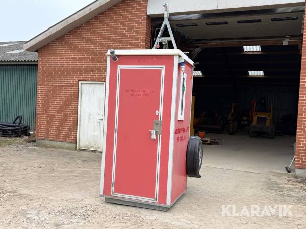 Toilet- og badeskur Scanvogn WC-flex