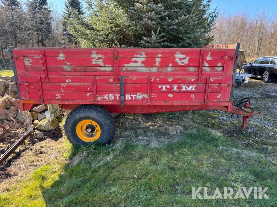 Tipvogn TIM 4,5 T BT