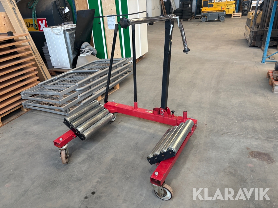 Dæk monterings vogn