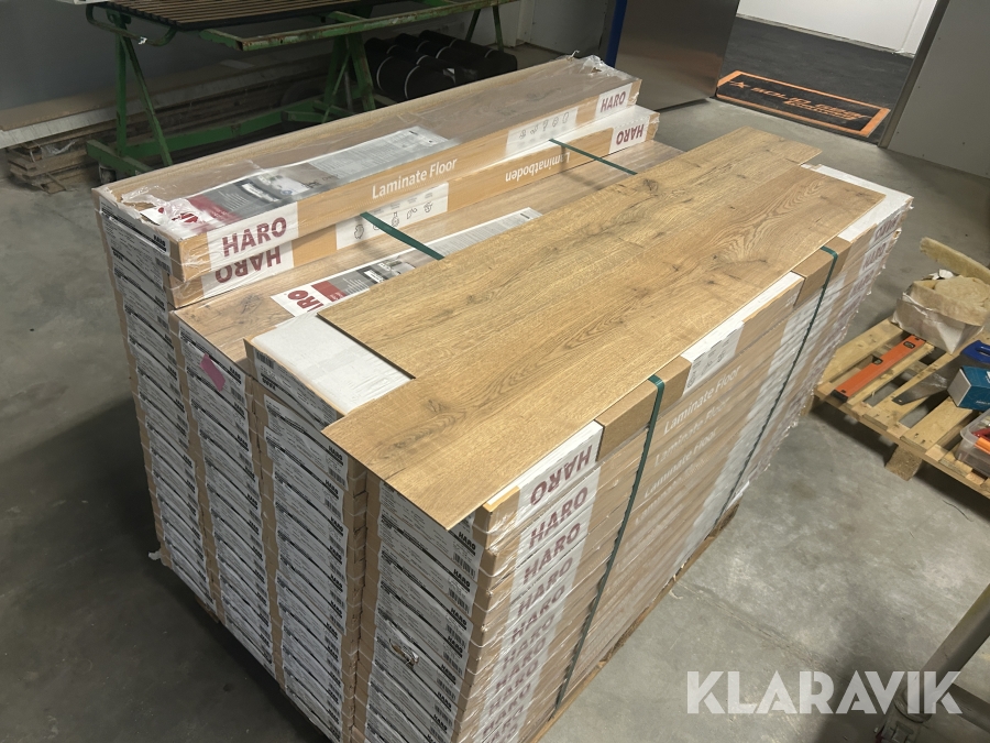 Laminatgulv Haro Oak Lombardia 115m2