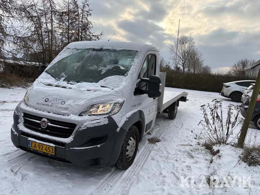Fejeblad Fiat Ducato med ramper og spil