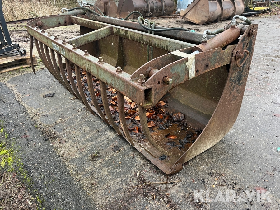 Skovl med overfald 230cm