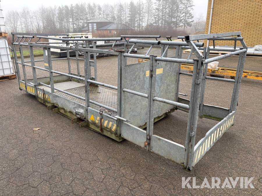 Mandskabskurv Manitou MTG 4000