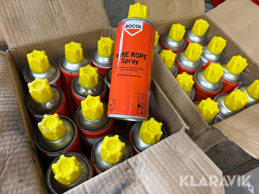 Wire rope spray Rocol - 24 styks