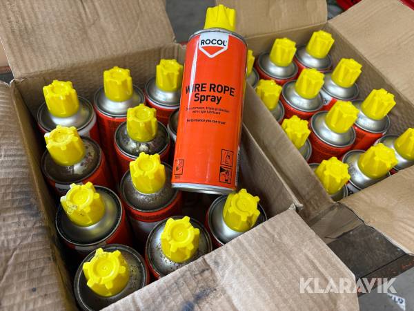 Wire rope spray Rocol - 24 styks