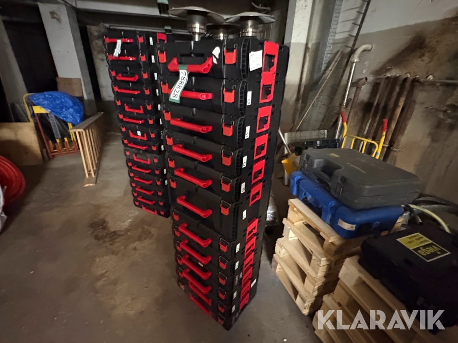 Værktøjskasser Milwaukee - 12 styk