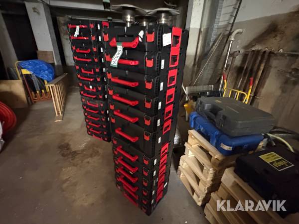 Værktøjskasser Milwaukee - 12 styk