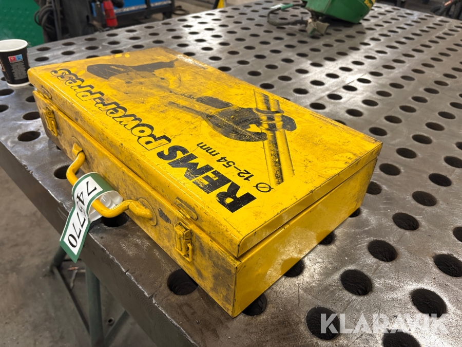 Rørpresse værktøj REMS Power-Press - Ø12-54mm