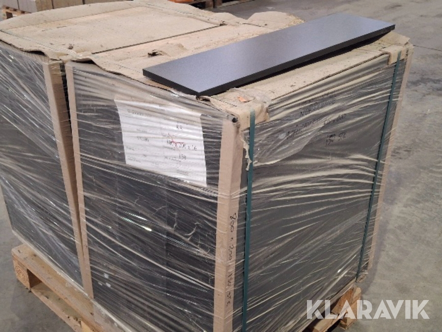 Melamin hylder Wallmann 150 styk