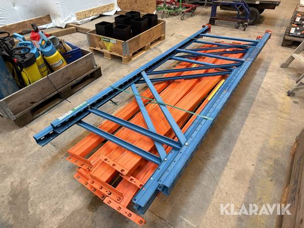 Pallereol 2 gavle og 6 bjælker